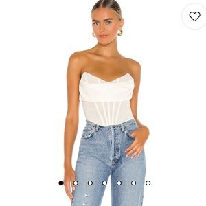 ISO NBD HAILEE BUSTIER TOP